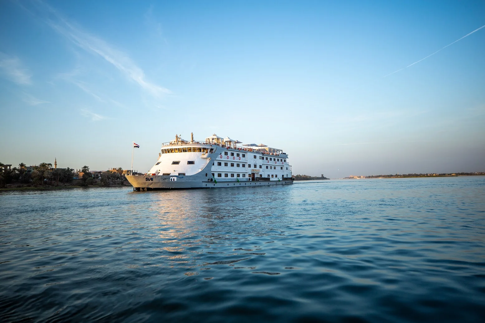 Exterior view of the MS Champollion II Nile Cruise Nile cruise ship